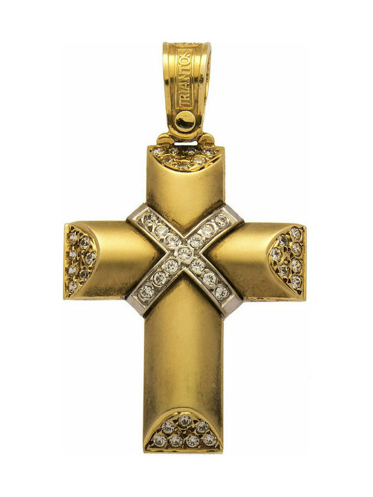 Triantos Gold Cross 14K