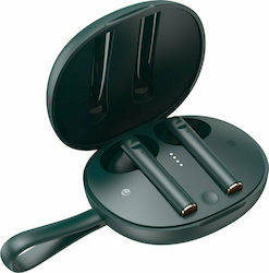Baseus Encok W05 Earbud Bluetooth Handsfree Ακουστικά με Θήκη Φόρτισης Πράσινα