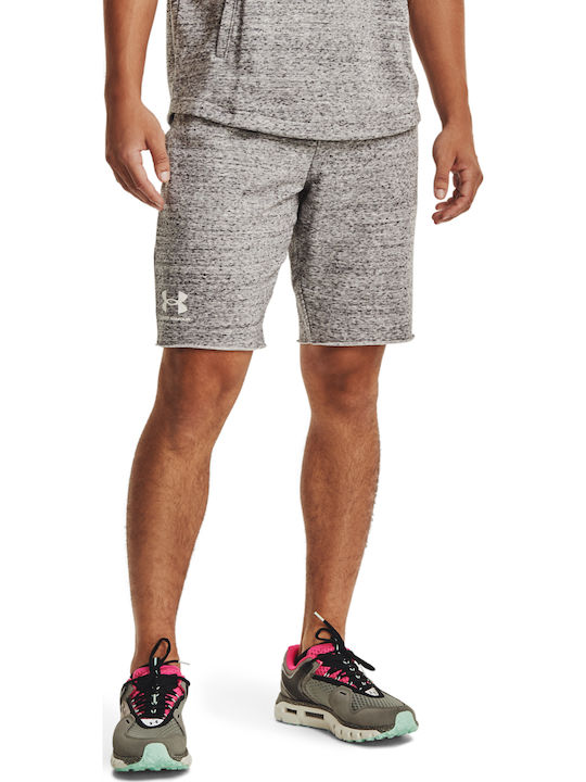Under Armour Rival Terry Men's Sports Shorts Gray