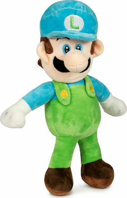 Plush Luigi Super Mario Bros 35 cm 98605BL