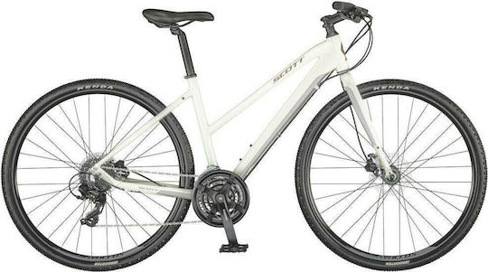 Scott Sub Cross 50 29" 2022 Λευκό Ποδήλατο Trekking με 24 Ταχύτητες και Υδραυλικά Δισκόφρενα