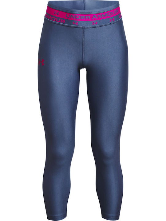 Under Armour Kinder Leggings Sport Lang Blau