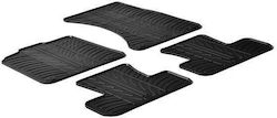 Gledring Set Față și Spate 4 Bucăți Pentru Audi Q5 2008 Negru Gledring Set Față și Spate 4 Bucăți Pentru Audi Q5 2008 Negru