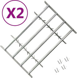 vidaXL Κάγκελο 1000-1500mm 2τμχ 2τμχ 3057510 vidaXL Κάγκελο 1000-1500mm 2τμχ 2τμχ 3057510