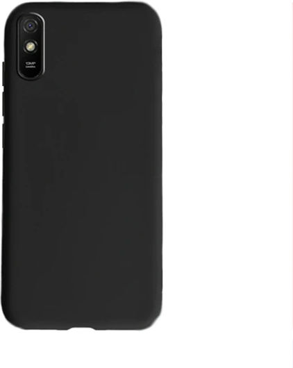 Cti Liquid Back Cover Silicon Negru (Redmi 9A / 9AT)