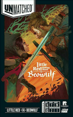 Mondo Games Extensie Joc Unmatched Little Red Riding Hood vs. Beowulf pentru 2 Jucători 9+ Ani REO9305