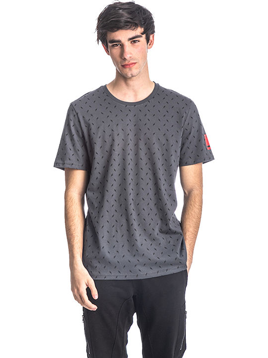 Paco & Co Herren T-Shirt Kurzarm Gray