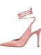 Sante Pointed Toe Stiletto Pink High Heels