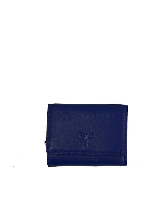 Kion 335 Small Leather Women's Wallet Classic Blue