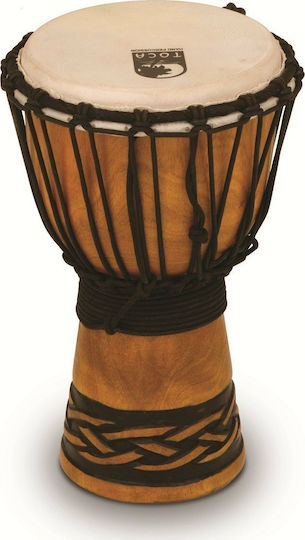 Toca Percussion Origins Series Traditonal Djembe - African Mask 7"