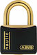 Abus Steel Padlock Brass with Key 40mm 1pcs