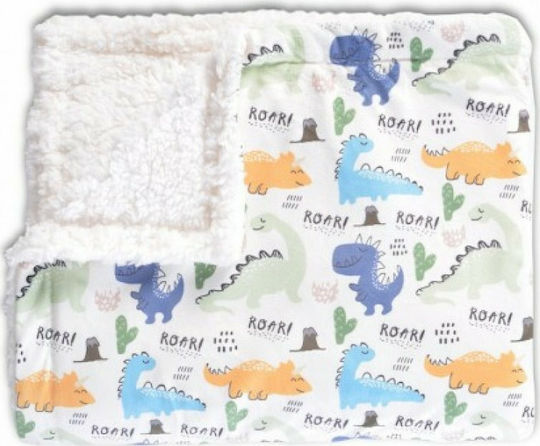 Cangaroo Nursery Swaddling Blanket Dinosaur 75x105cm