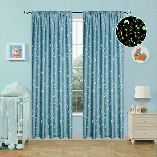 Beauty Home Curtain with Rod Pocket