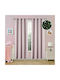 Beauty Home Kids Blackout Fluorescent Curtain With Grommet Tops Pink 140x260cm