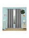 Beauty Home Kids Blackout Fluorescent Curtain With Grommet Tops Gray 140x260cm