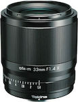 Tokina Full Frame Φωτογραφικός Φακός atx-m 33mm f/1.4 Σταθερός για Fujifilm X Mount Black