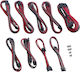 Cablemod C-Series PRO ModMesh Cable Kit for Corsair AXi / HXi / RM - Cable 0.7m Κόκκινο CM-PRTS-FKIT-NKCR-R