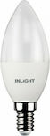 Inlight LED Bulb E14 C37 Natural White 700lm