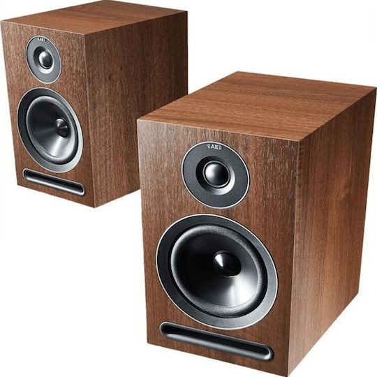 Acoustic Energy 101 Paar Hi-Fi Lautsprecher Buch selbst 150W 2 Anzahl von Fahrern B18.5xT25xH30cm. Walnuss