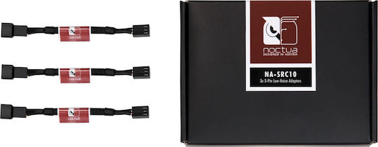 Noctua 3-Pin Fan - 3-Pin Fan Cable 0.11m Μαύρο NA-SRC10