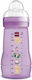 Mam Plastikflasche Easy Active mit Silikonsauger für 2+ Monate Purple Kitty 270ml 1Stück