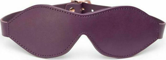 Fifty Shades of Grey Freed Cherished Collection Leather Blindfold BDSM Mask in Gray Color