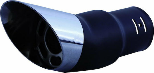 Carman Exhaust Muffler DTM Universal Chrome