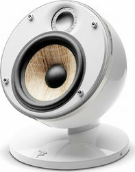 Focal Dome 1.0 Flax Bookself Hi-Fi Speakers 100W White Focal Dome 1.0 Flax Bookself Hi-Fi Speakers 100W White