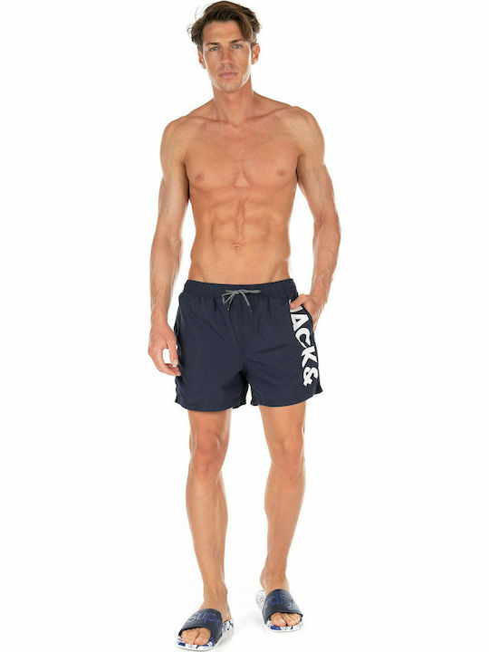 Jack & Jones Herren Badebekleidung Shorts Marineblau