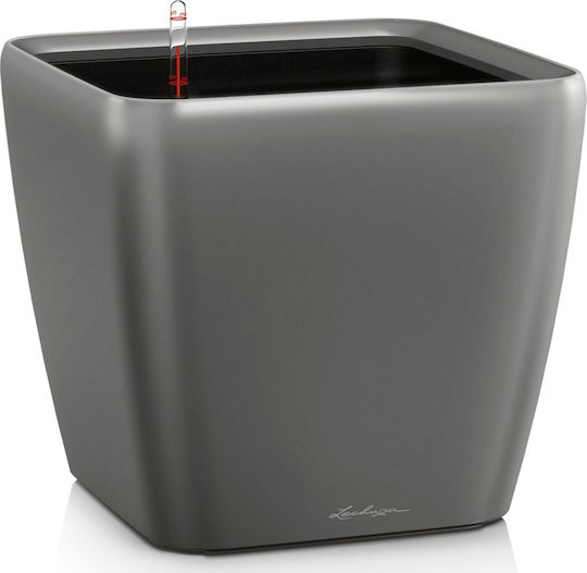 Lechuza Quadro LS Selbstbewässernd Topf Kunststoff 35.5x35.5x32.5cm.