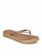 Havaianas Slim Flatform Women's Flip Flops Beige