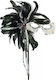 Cottelli Collection Mask with Wand BDSM Μάσκα σε Μαύρο Χρώμα