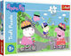 Παιδικό Puzzle Peppa Pig 24pcs για 3+ Ετών Trefl