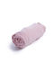 Nef-Nef Homeware Jersey Baby Bettlaken Für Krippe Flanell Angepasst Rosa 70x140cm