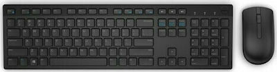 Dell KM636 Kabellos Tastatur & Maus Set Englisch UK