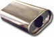 Americat Μπούκα Εξάτμισης Universal Πλακέ 114x140x150mm
