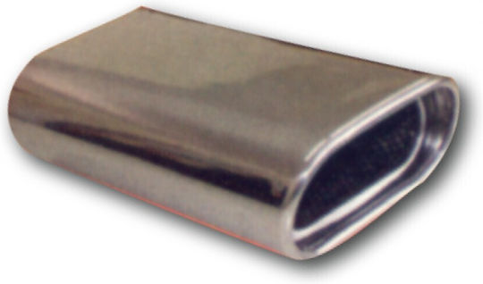 Americat Exhaust Muffler Universal Flat Angled 114x140x250mm