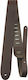 Perri's Basic Leather Guitar Strap 2.5″ Brown