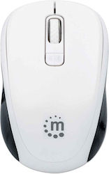 Manhattan 179645 Dual-Mode Bluetooth Wireless Mouse White