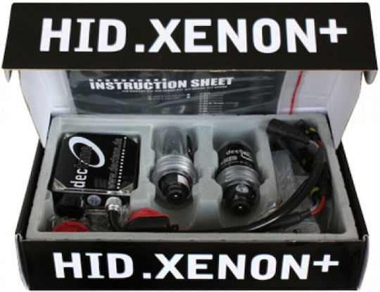 Dectane Xenon Beleuchtungsset H4 12V 6000K Kaltes Weiß