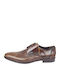 Boss Shoes Pyramid Men's Leather Dress Shoes Tabac Brown