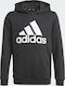 Kids Sweatshirt with Hood and Pockets Black Essentials