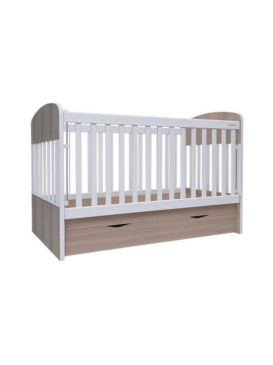 Beboulino Perseus Babybett mit Schublade Κανέλα