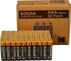 Kodak Xtralife Alkaline Batterien AAA 1.5V 60Stück