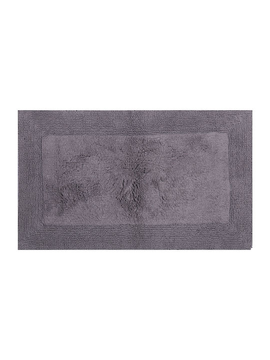 Nef-Nef Bath Mat Cotton Organic 028004 Grey 50x80cm