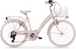 MBM Fleur 24" Bicicletă Copii De Oraș Roz MBM Fleur 24" Bicicletă Copii De Oraș Roz