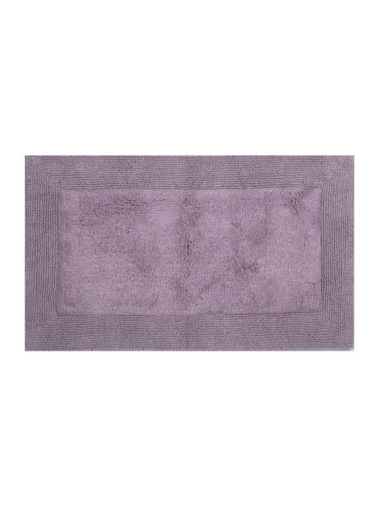 Nef-Nef Non-Slip Bath Mat Cotton Organic 028004 935 Orchid 50x80cm