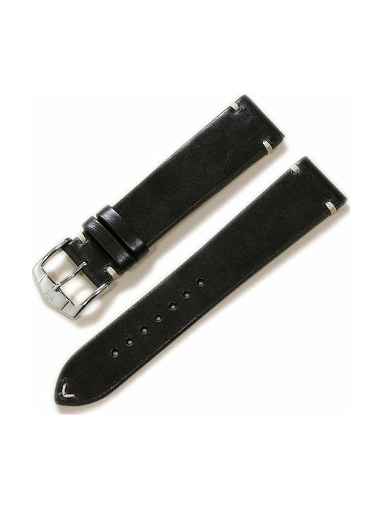 Rochet Tulsa Leather Strap Black 24mm