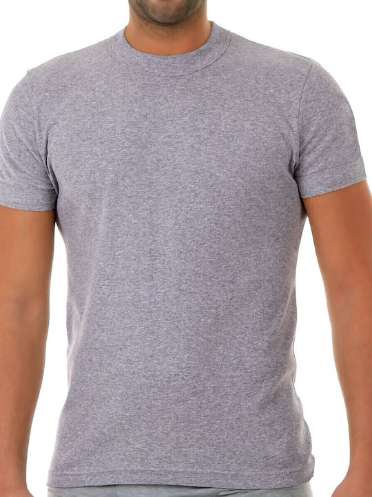 Apple Boxer Men's Undershirt Short-sleeved in G...