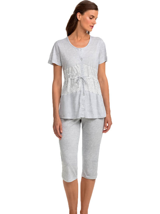 Vamp Women's Pyjama Set Gray